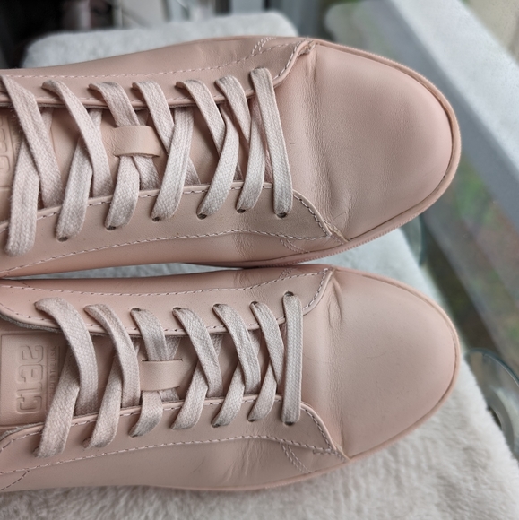 Men's CLAE 'Bradley' Light Pink Leather - Size 8.5 - Picture 2 of 6